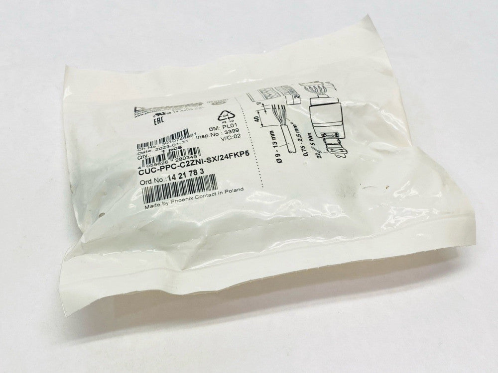 Phoenix Contact CUC-PPC-C2ZNI-SX/24FKP5 Power Connector 1421783
