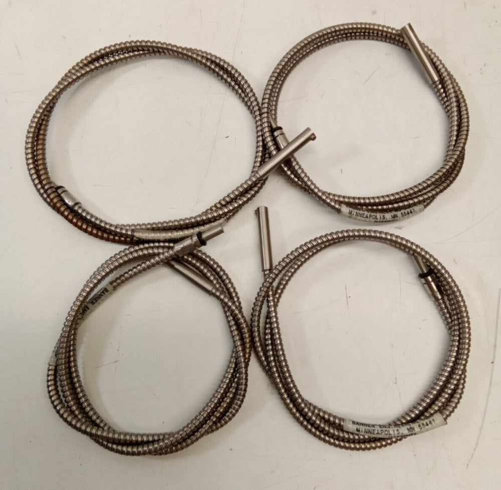 Banner IA1.53SMTA Fiber Optic Cable (Lot Of 4)
