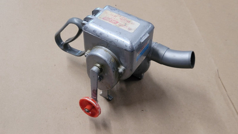 Vintage Kioritz MISE / Walboard 54-01 Hand Crank Glitter Gun - Broken Handle