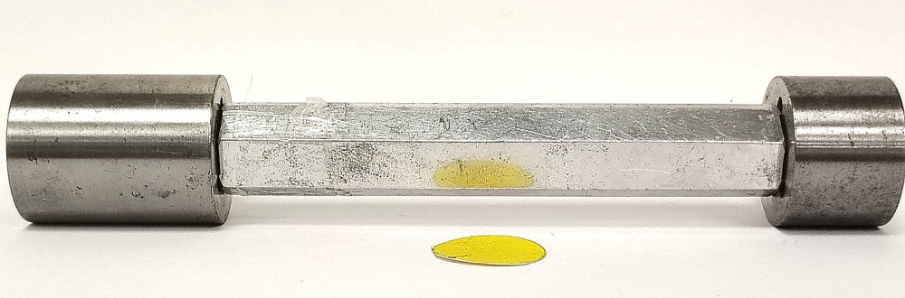 GO- .0580 CL-Y NOGO .0680 CL-Y GAGE PLUG 6" OAL ALUMINUM/STEEL MATERIAL