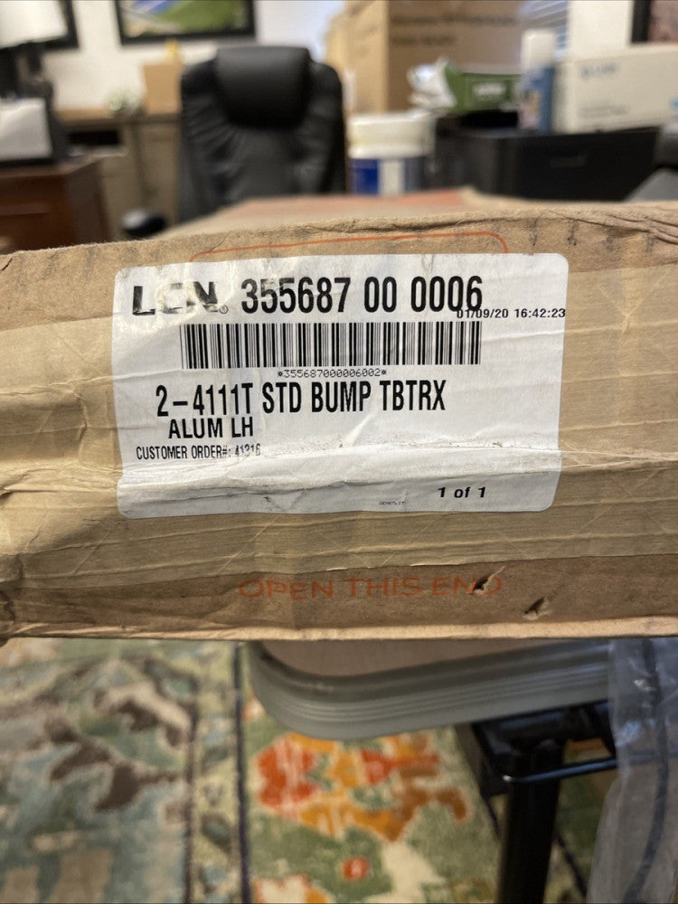 LCN LH DOOR CLOSER 2-4111T STD BUMP TBTRX, 355687 00 0006 *FREE SHIPPING*