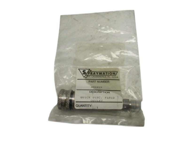 SPRAY MATION 401819 QUICK DISCONNECT FLUID OUTLET  NSMP