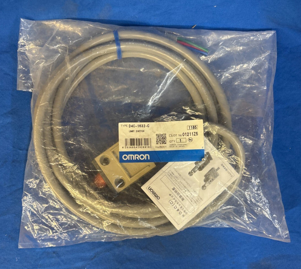 OMRON LIMIT SWITCH D4C-1632-C D4C SERIES