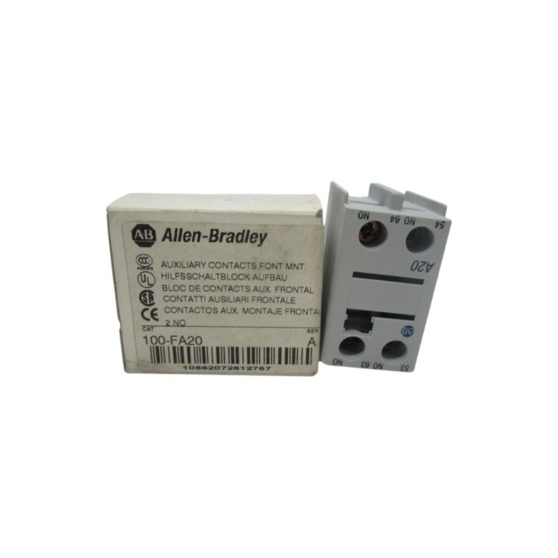 ALLEN BRADLEY 100-FA20 SER. A 690VAC 10A (WH) NSMP