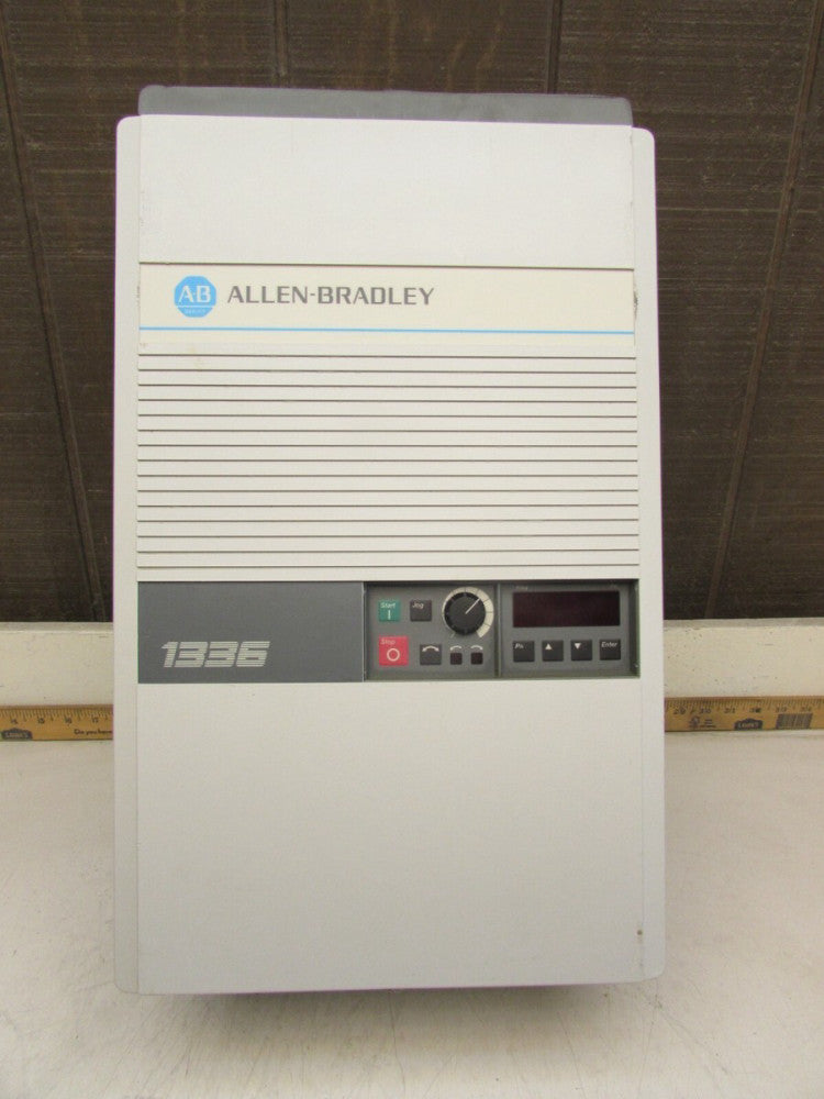 ALLEN BRADLEY VFD DRIVE 1336-B003-EOD-FA2-L3-S1 6.0A 380-460V XLNT USED TAKEOUT 