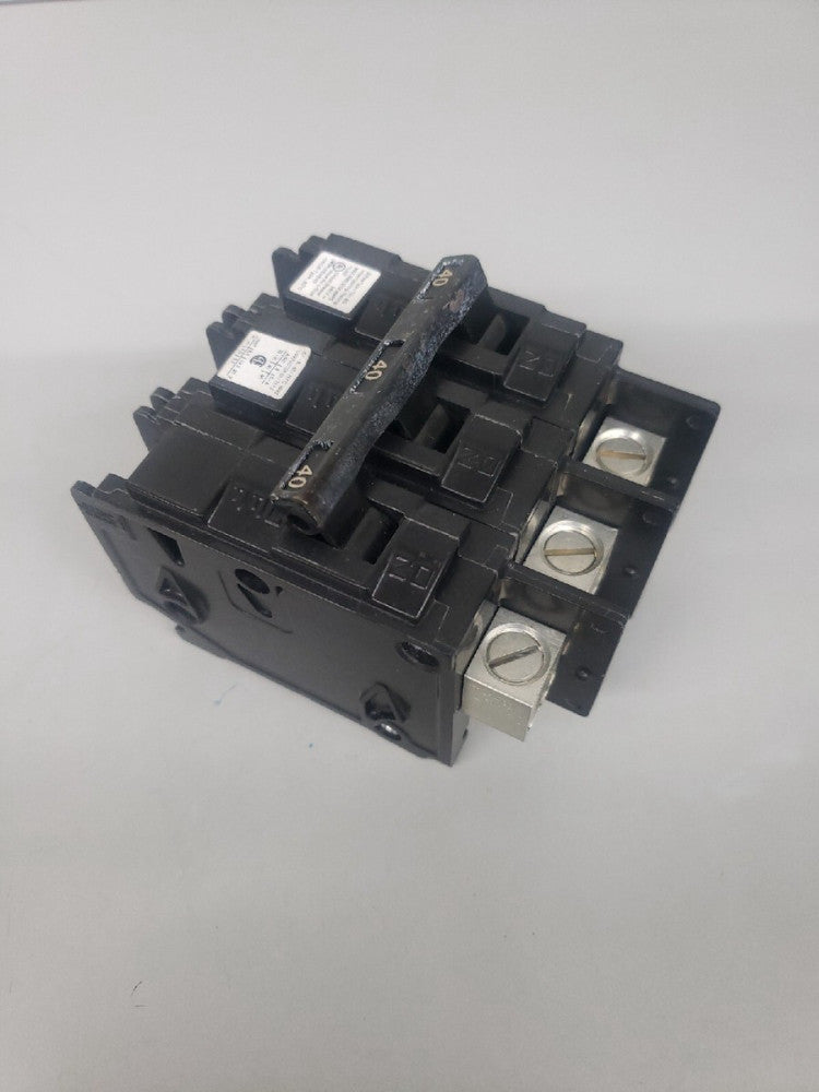 SIEMENS BQ3B040L CIRCUIT BREAKER 40 AMP 3 POLE 240V BOLT ON ~ NEW OLD STOCK