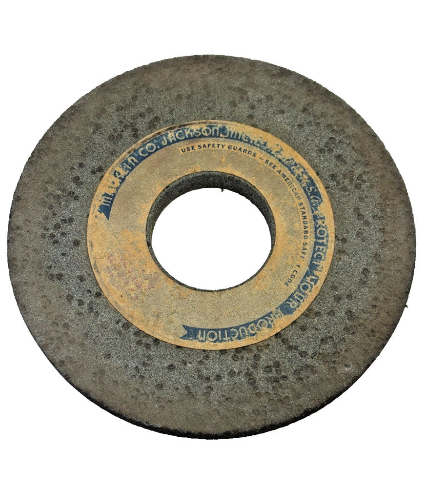 MACKLIN COMPANY ALUMINUM OXIDE GRINDING WHEEL, OD: 9-7/8", 3/4" THICK, 3" BORE