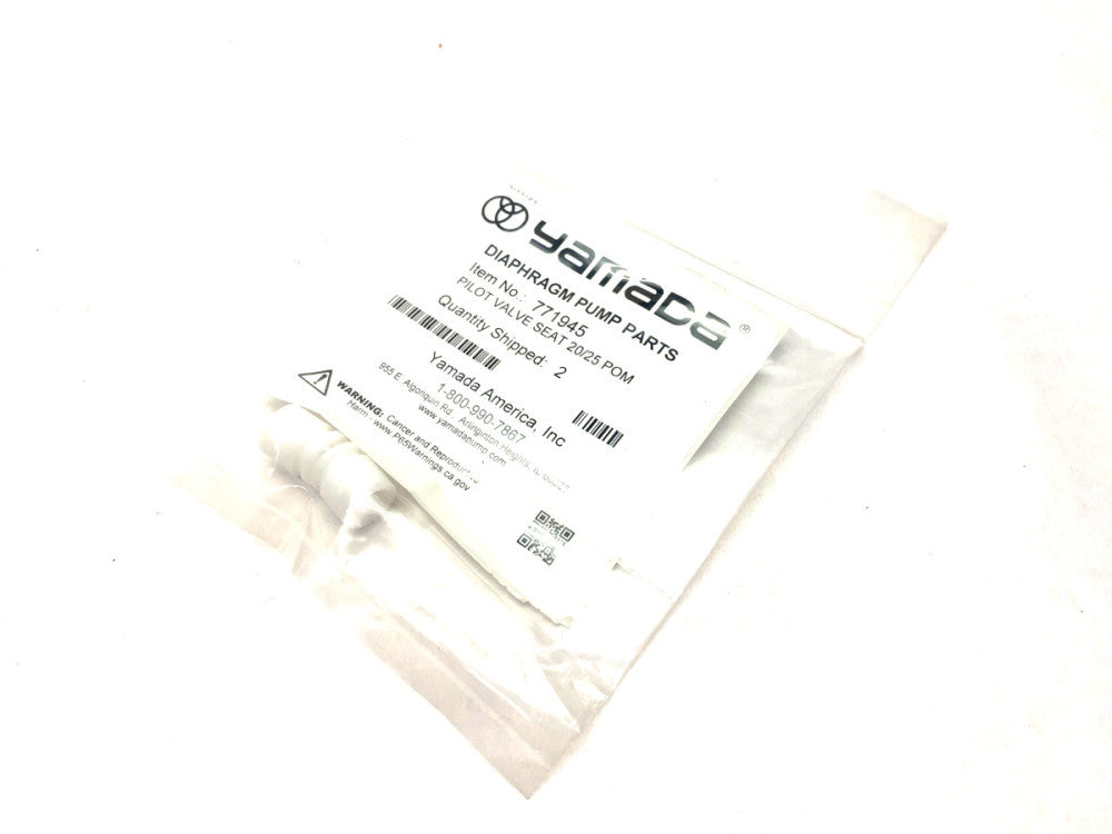 Yamada 771945 Pilot Valve Seat 20/25 POM PKG OF 2