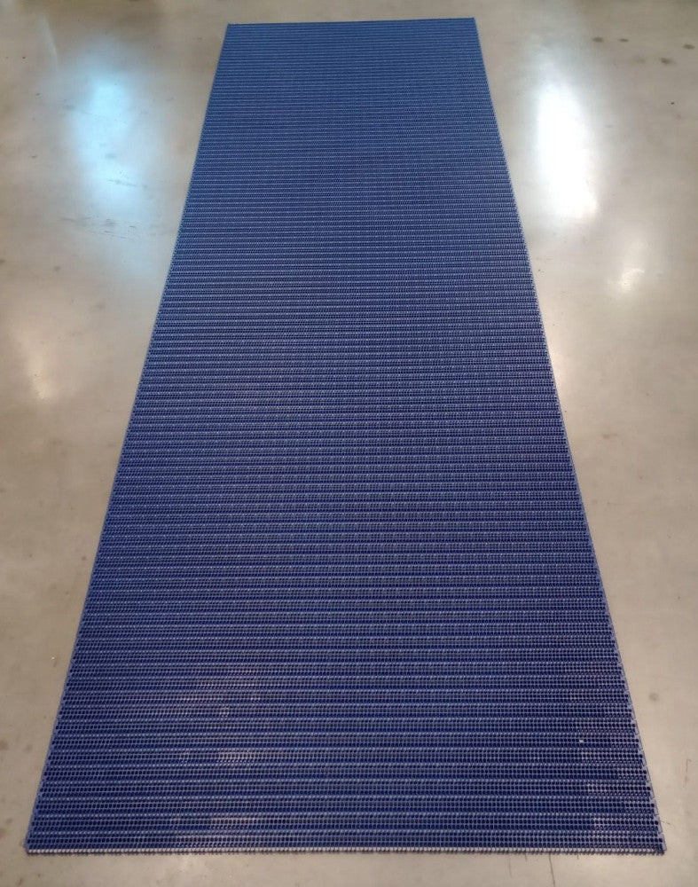 Intralox Type 116892 Conveyor Belt 10ft L X 37-5/8in W Flush Grid Acetal Blue
