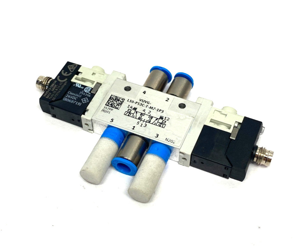 Festo VUVG-L10-P53C-T-M7-1P3 Solenoid Valve, 5/3, Closed 566476