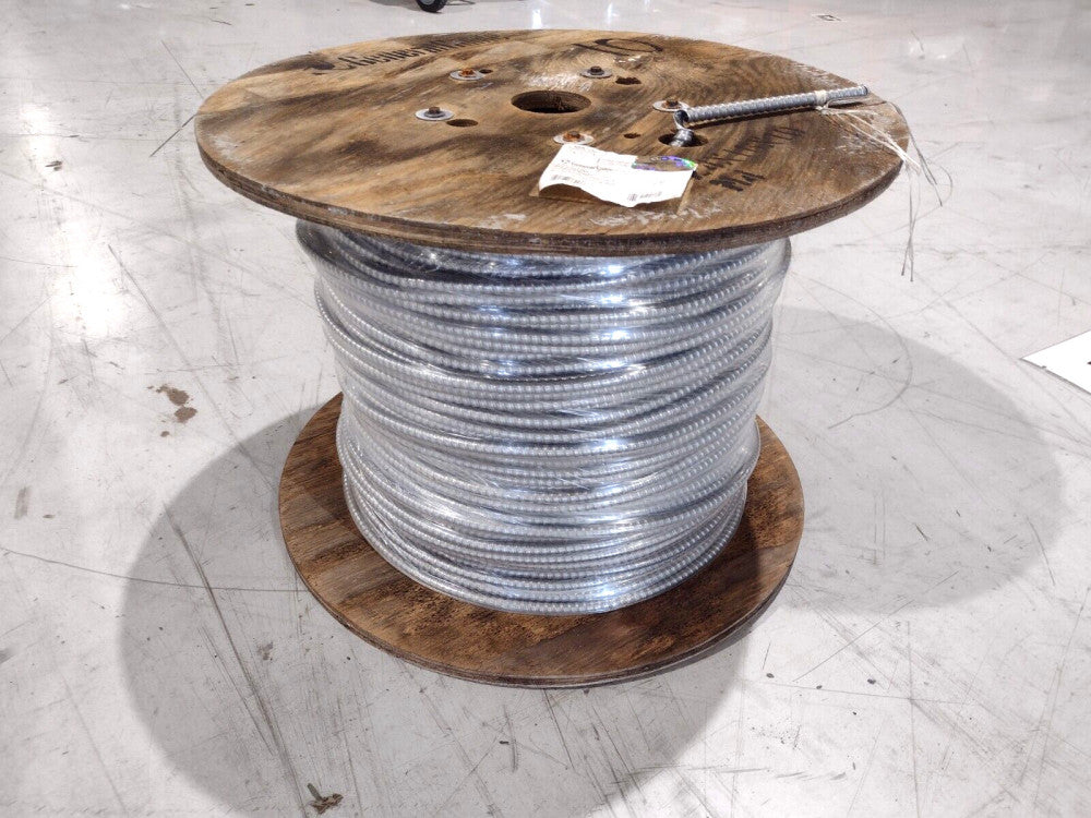 Prysmian 9141300 GenSPEED 10 Category 6A Interlock Armored Cable 1000FT, Cat 6