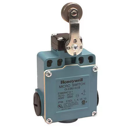 Honeywell Glea24a1b Limit Switch, Roller Lever, Rotary, 2Nc/2No, 10A At 300V
