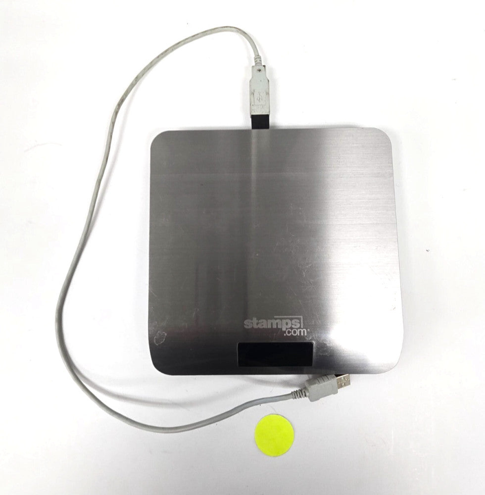 STAMPS.COM STAINLESS STEEL DIGITAL SCALE 5LBS