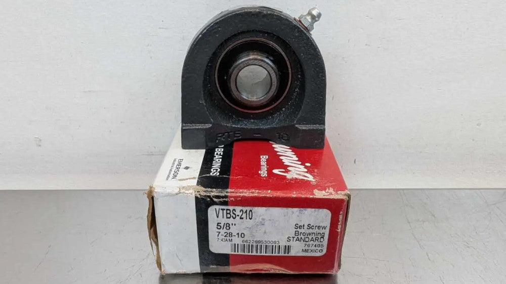 Browning VTBS-210 Pillow Block Bearing 5/8" ID Set Screw Standard