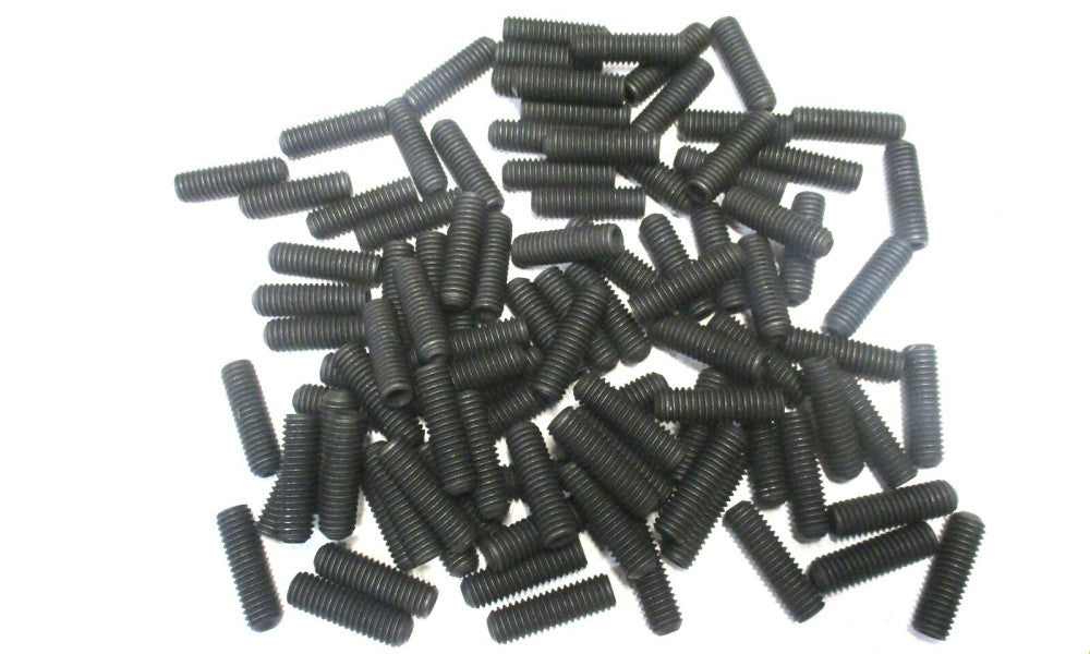 Brighton (101463) 3/8-16 UNC 1-1/4 OAL 3/16 Hex Cup Point Set Screw - Lot of 100