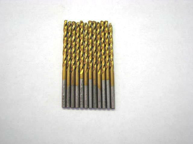 Triumph (012809) 9/64" x 1-3/4" x 2-7/8" HSS Right Hand Jobber Drill - Lot of 12