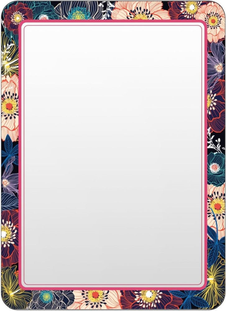 Mirror Magnetic for School and Office, 100% Strong Magnetic Mirror with Colorful