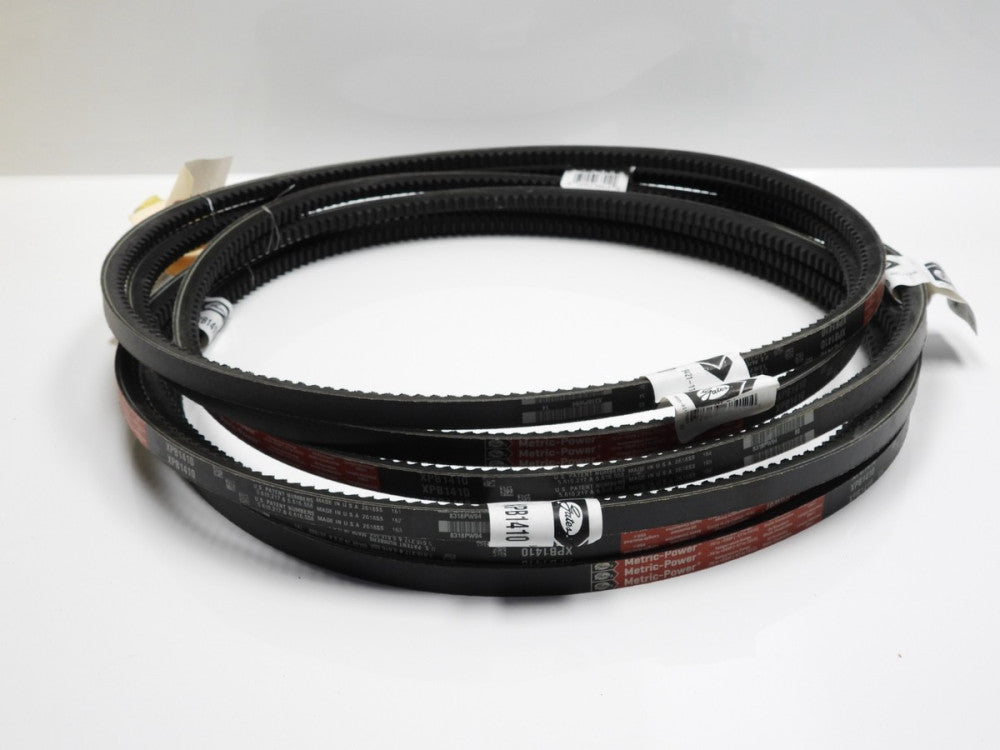 (Lot of 6) GATES 9421-11410 XPB-1410 Metric-Power V-Belt 1432mm