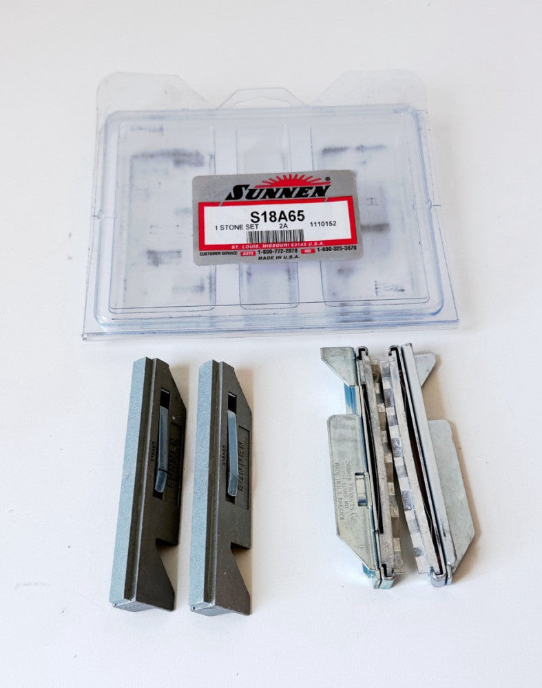 SUNNEN S18-A65 Aluminum Oxide Honing Stone Set 280 Grit 5 Hardness S18A65 USA