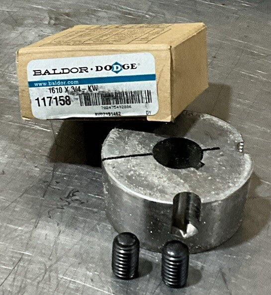 Baldor Dodge Taper Lock Bushing 117158 3/4" Bore *Free Shipping*