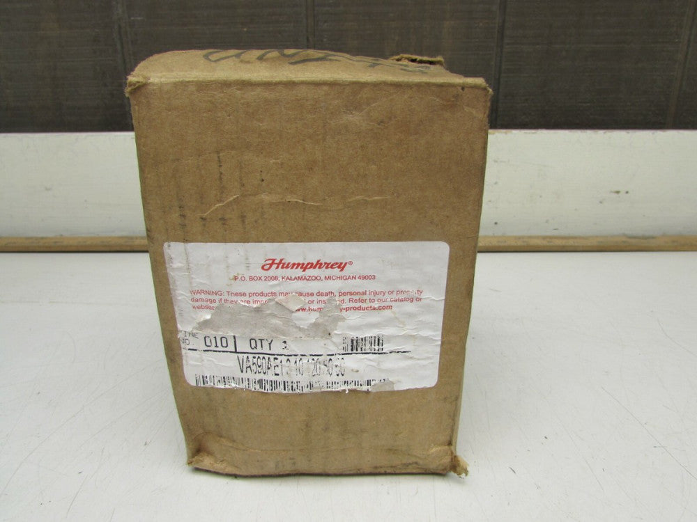 HUMPHREY VA590AE1 3 10  DIRECTIONAL CONTROL VALVE  3/4"NPT, NIB! MAKE OFFER!
