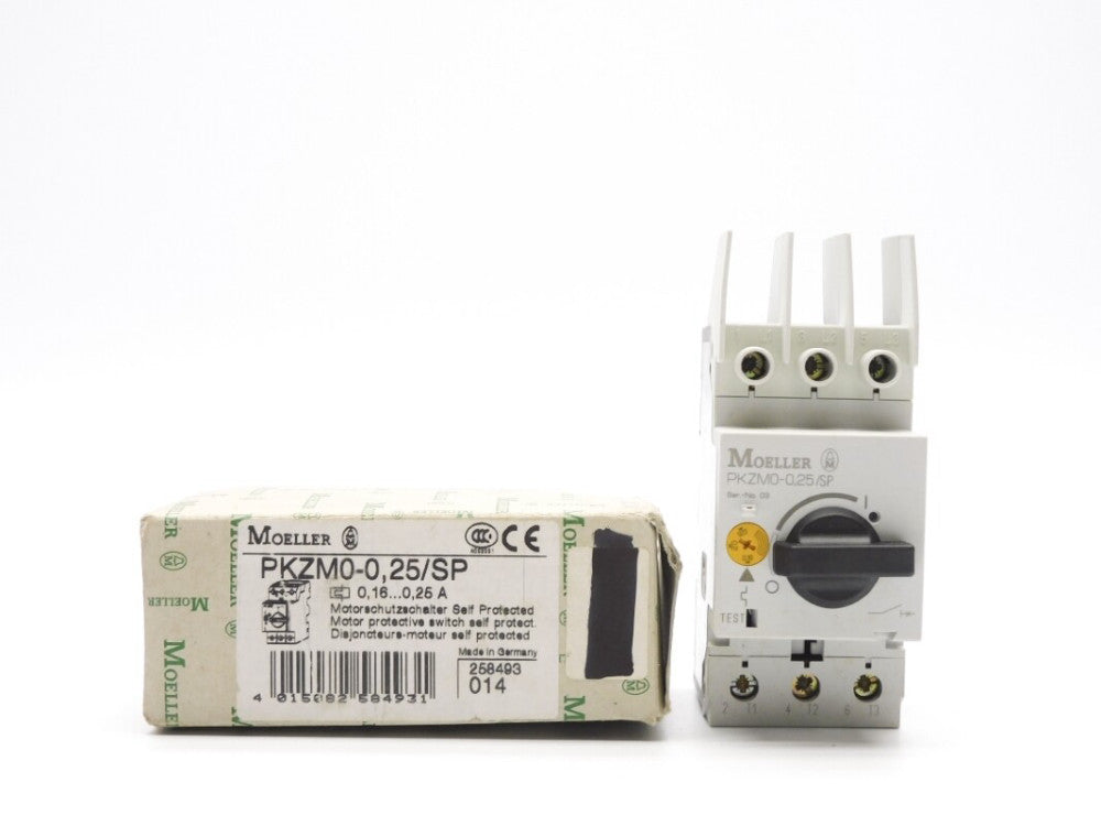 KLOCKNER MOELLER PKZM0-0.25/SP 0.16-0.25A NSMP