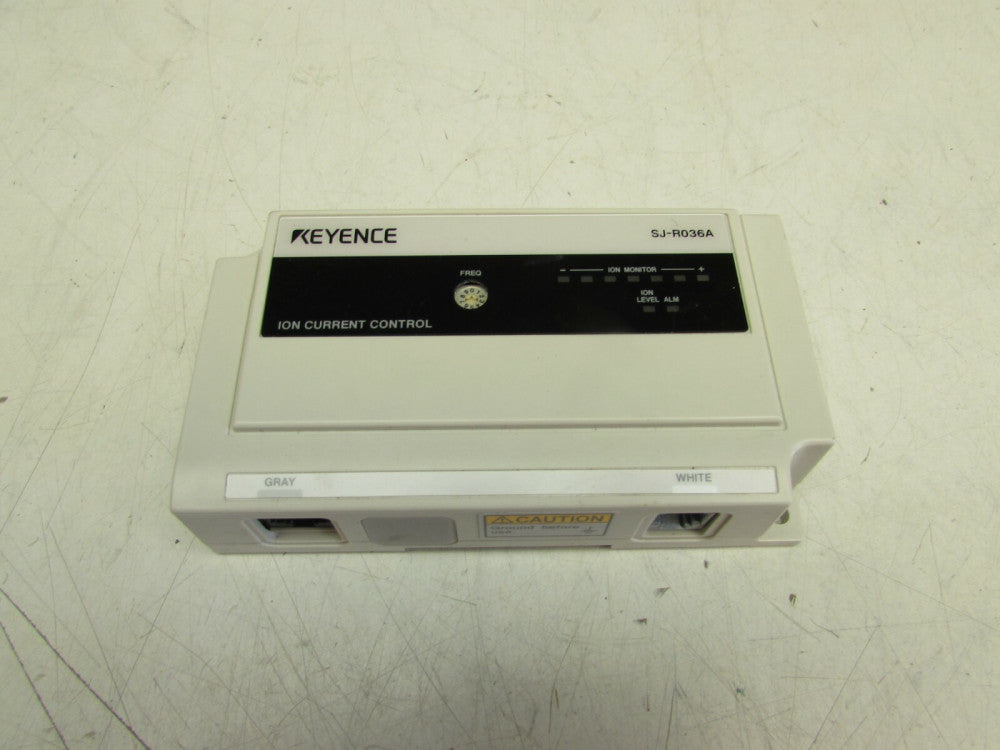 KEYENCE SJ-R036A ION CURRENT CONTROL XLNT USED TAKEOUT MAKE OFFER !!