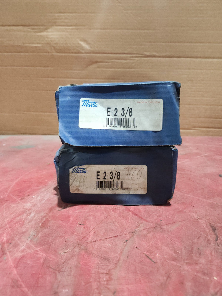 NEW IN BOX LOT OF 2 MARTIN QD BUSHING E 2-3/8''