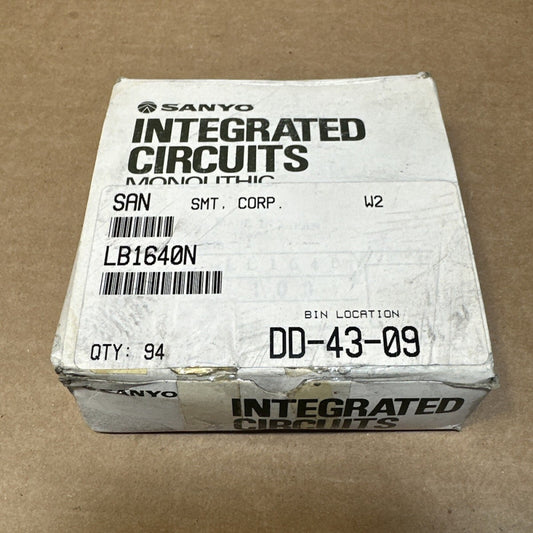 (Box of 94) Sanyo Integrated Circuits Monolithic LB1640