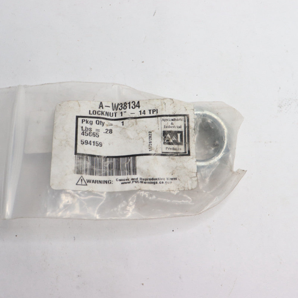 Blade Bolt Locknut 115839 W38134