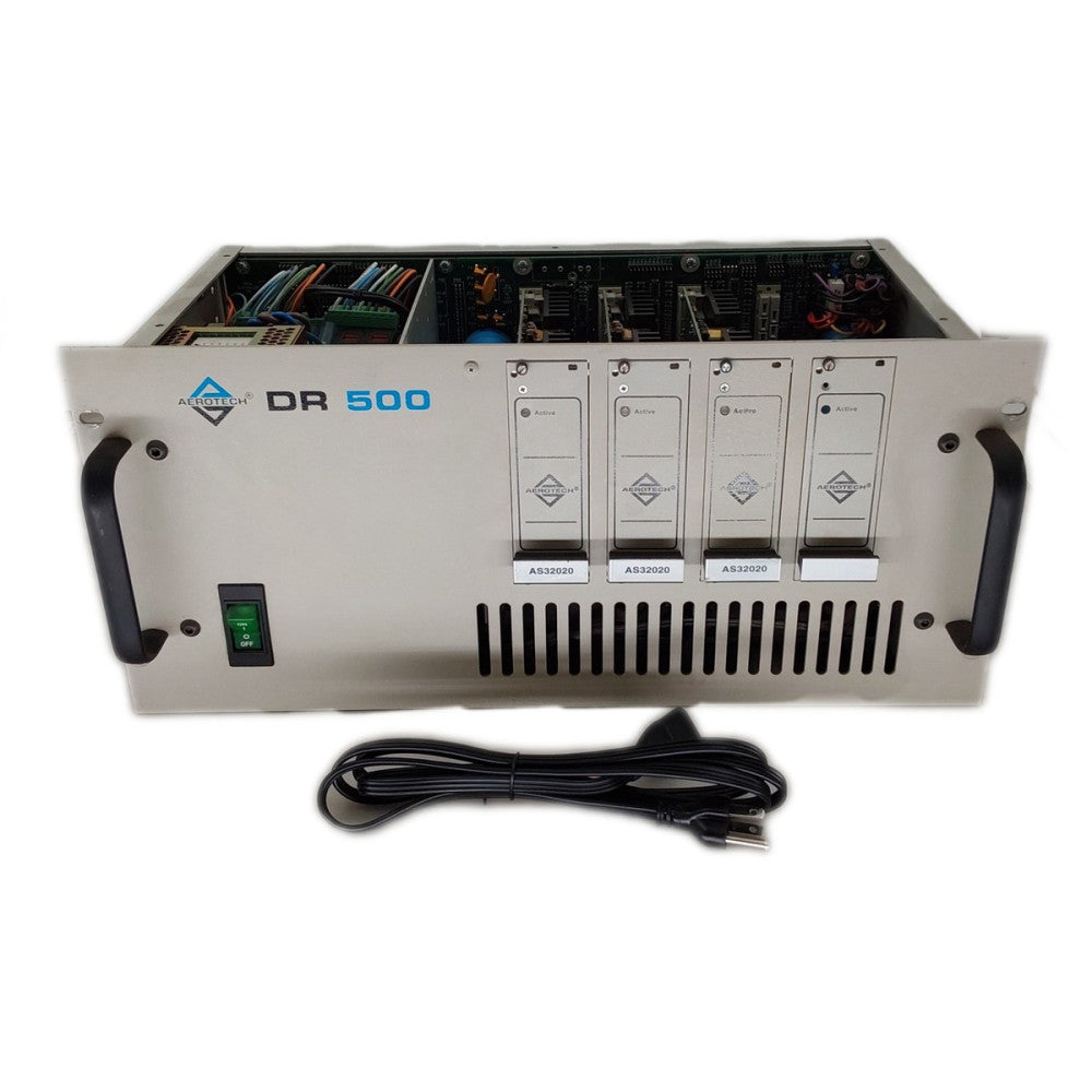 Aerotech  DR500R-A-80-80  4 Axis Motion Controller w/ 3 Modules AS32020C