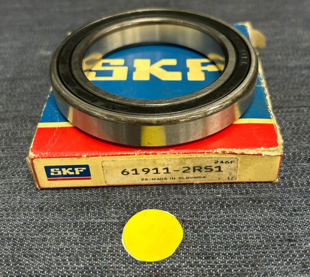 SKF DOUBLE SEALED DEEP GROOVE BALL BEARING 61911-2RS1 55MM X 80MM X 13MM