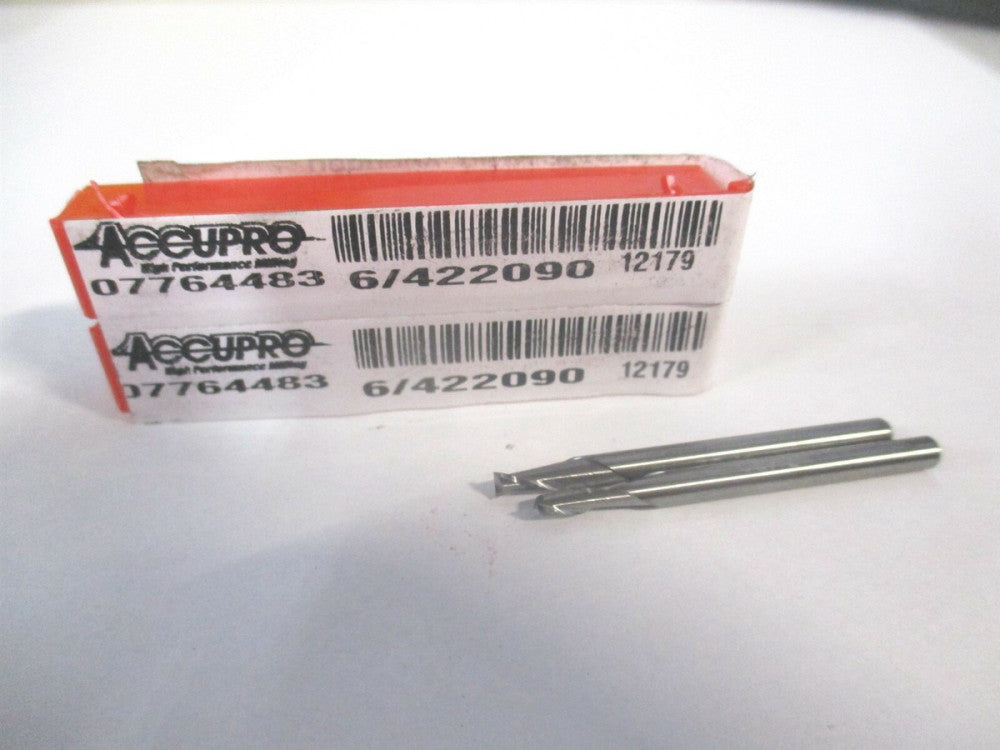 (12181578) 3/32" x 3/16" x 1/8" x 1-1/2" OAL Solid Carbide 2Fl Square End Mill