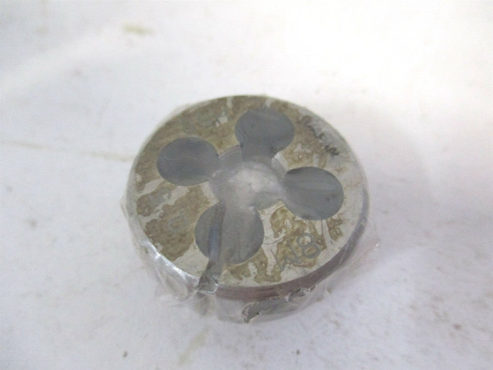 A-1 (110-08050) 8M-0.5 x 1" High Speed Steel Round Adjustable Die 