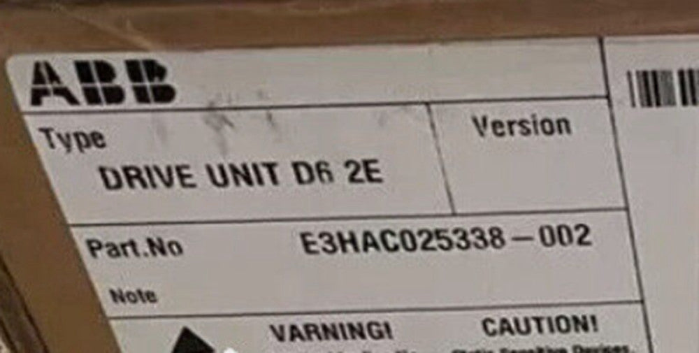 One Brand New ABB 3HAC025338-002 Servo Drive