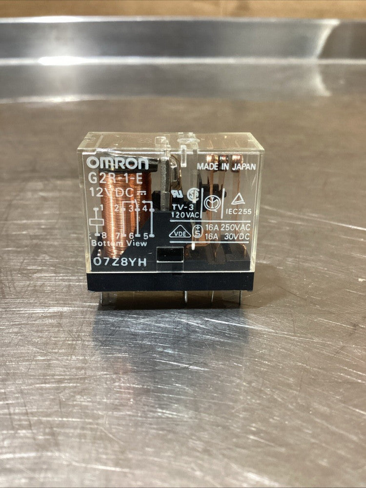 Omron G2R-1-E 07Z78YH General Purpose Relay 24VDC, 16A 250V AC, 16A 30V DC, NOS