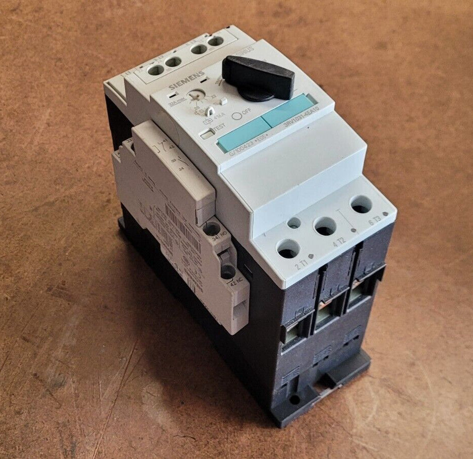 Siemens 3RV1031-4EA10 Manual Motor Controller 22-32 Amps 10-30HP 3PH 200-575VAC