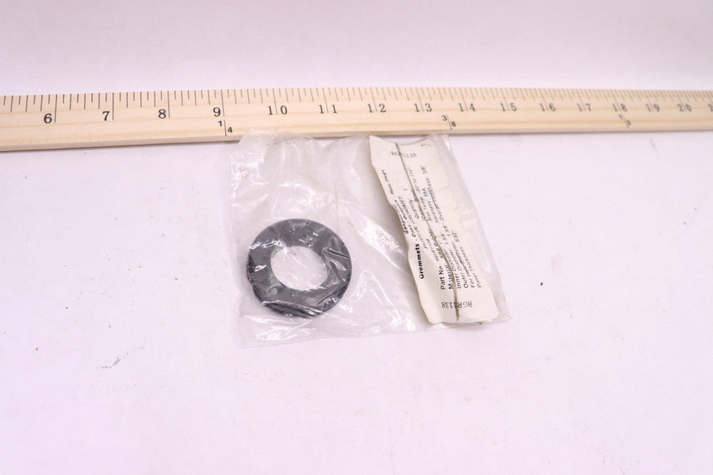 Rubber Grommet for 1-3/8" Hole in 3/32" Thick Panel 1" OD RGR1138