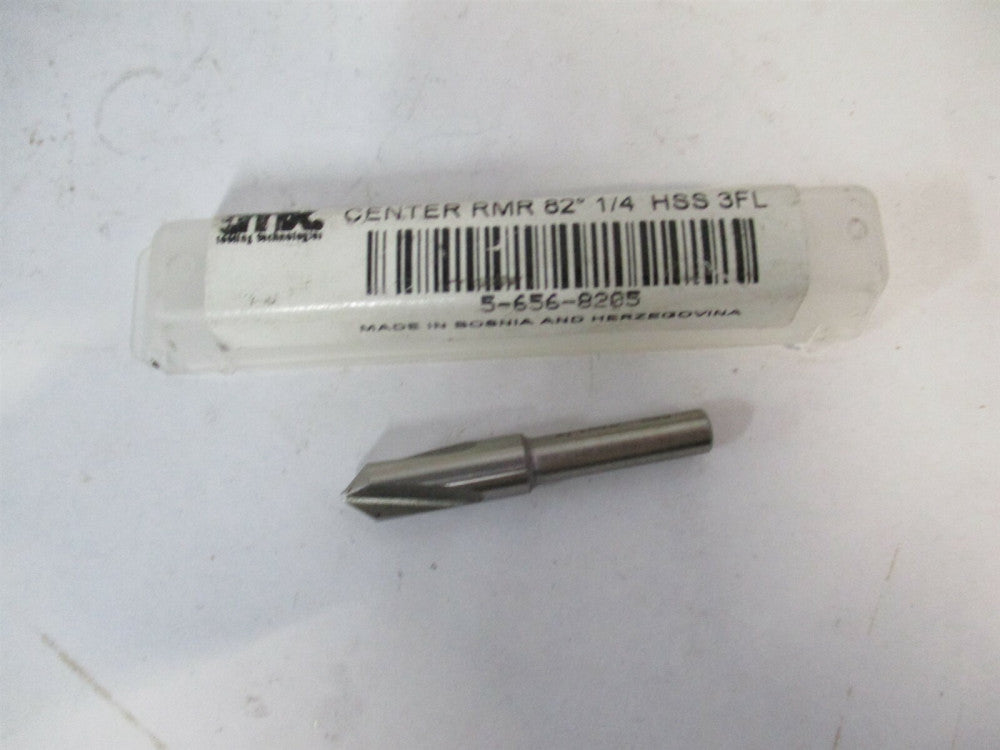 TMX (5-656-8205) 1/4" x 3/16" x 3/4" x 1-1/2" OAL HSS 3-Flute Center Countersink