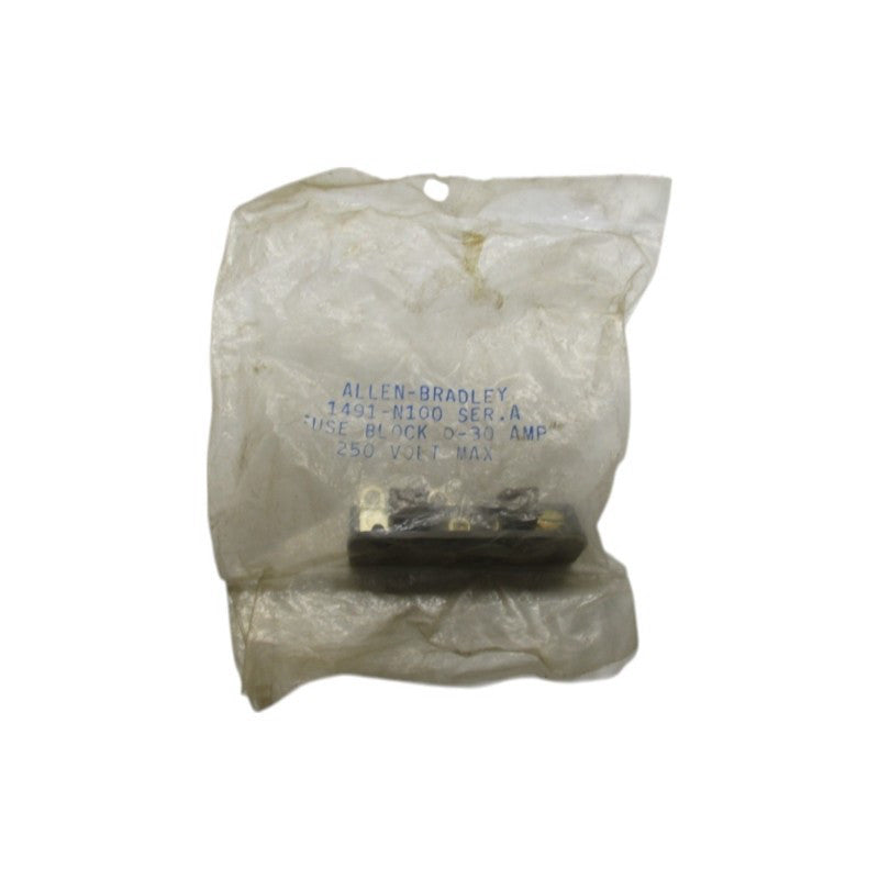 ALLEN BRADLEY 1491-N100 250V 0-30A SER. A NSMP