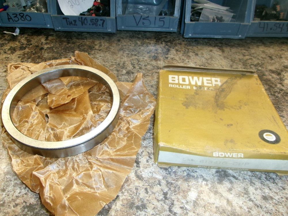 NOS BOWER LM613410 TAPER ROLLER BEARING CUP MADE IN USA