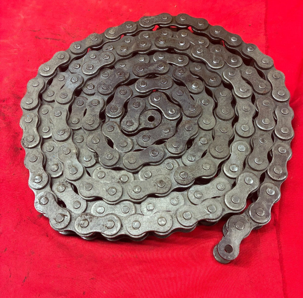 UNBRANDED ROLLER CHAIN #80 LENGTH: 149 INCHES