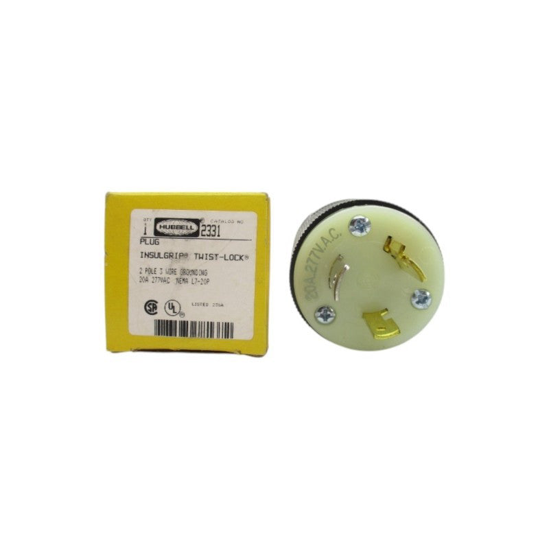 HUBBELL 2331 277VAC 20A NSMP