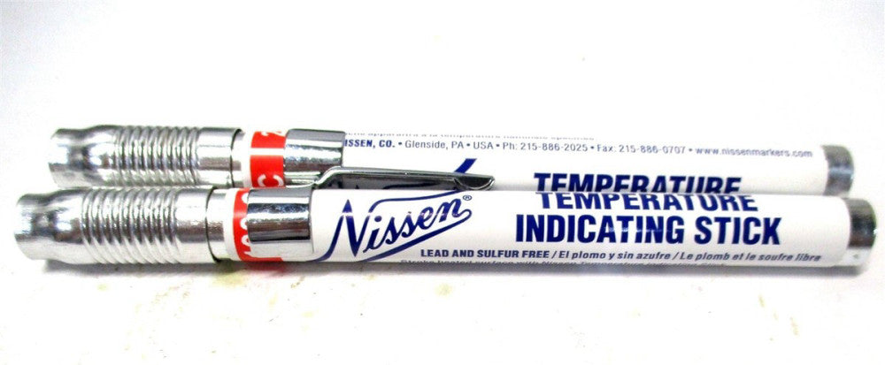 Nissen 90212 212°F / 100°C Industrial Strength Temperature Indicating Stick 2 PC