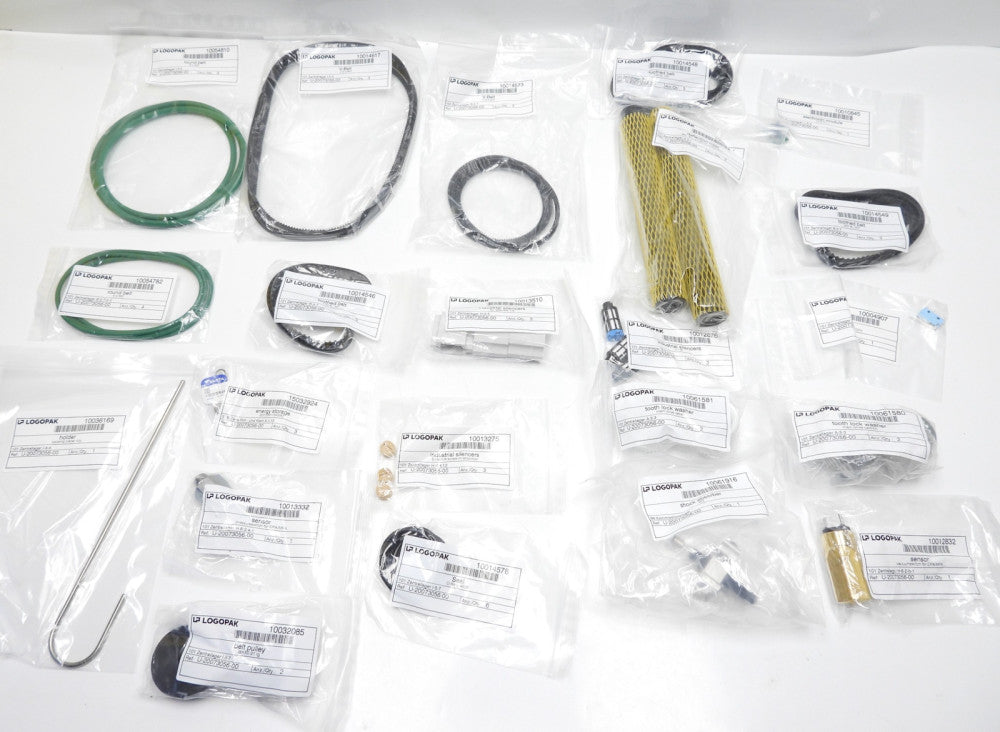 Lot of Logopak Spare Parts *See Photos for Part Numbers, Descriptions & Qtys*