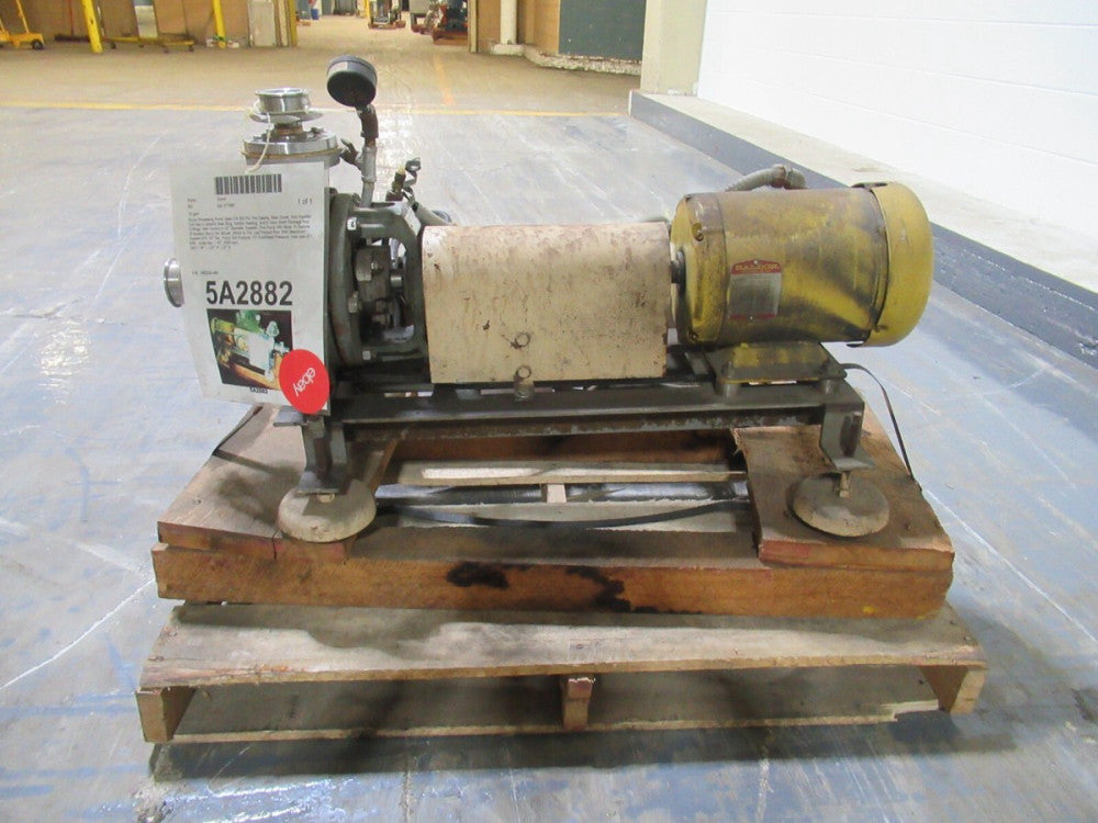 Durco Mark II  1 1/2X1-6/54 Centrifugal Pump w/ 3HP Drive