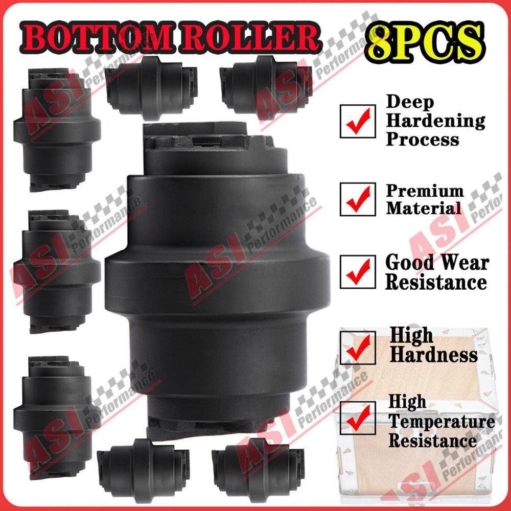 8Pcs Bottom Roller for CATERPILLAR CAT 302.4D Excavator Undercarriage ,HOT