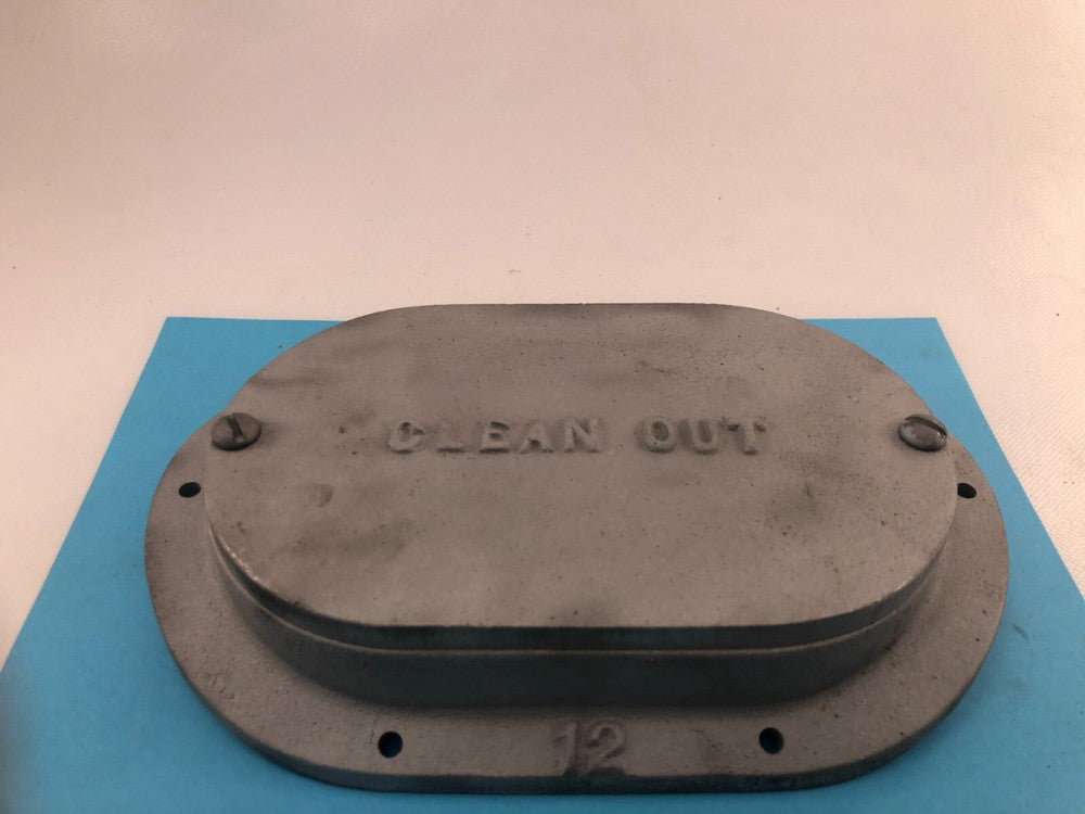 12" Duct Clean-out / Access Panel Cast Aluminum 6-8-10-12  **NEW**