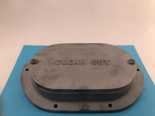 12" Duct Clean-out / Access Panel Cast Aluminum 6-8-10-12  **NEW**
