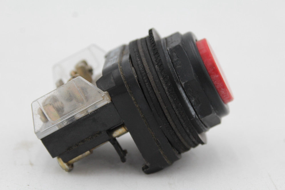 ALLEN-BRADLEY 800H-R SER. F RED PUSH BUTTON